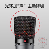 得胜（TAKSTAR）SM-10 大振膜电容麦克风  专业录音配音有线话筒