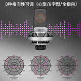 得胜（TAKSTAR）SM-18 PRO大振膜话筒 舞台大合唱多指向电容麦克风
