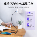 绿联（UGREEN）绿联type-c公对公数据线双头pd100W快充硬盘线 70427 70428 70429 型号US316全新正品 1.5m70428