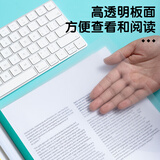 晨光(M&G)文具A4/5mm彩色三角杆抽杆夹 办公报告夹拉杆夹学生考试收纳 资料整理收纳文件夹 10个装ADM94519