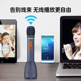 得胜（TAKSTAR）DA10S k歌麦克风音响一体手持麦克风无线小蜜蜂扩音器教师专用喇叭教学导游演讲咪 午夜蓝