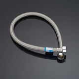 叁沃 日丰编织软管上水管 不锈钢60cm软管 4分