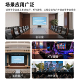 得胜 （TAKSTAR）DL-8电源时序器8路控制LED实时电压显示会议室舞台演出 KTV工程安装功能厅 1台黑色