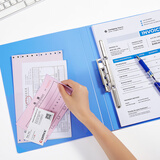 齐心(Comix) A4文件夹/资料夹/长押夹  办公文具A603