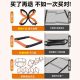 叁沃 多功能蝴蝶敏捷梯折叠跳格梯跳格子跨栏架儿童体能训练器材软绳梯 【8格 3.2米】可拆卸