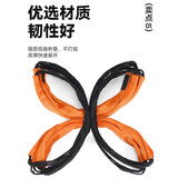 叁沃 多功能蝴蝶敏捷梯折叠跳格梯跳格子跨栏架儿童体能训练器材软绳梯 【8格 3.2米】可拆卸