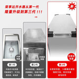 荣事达商用冷热开水器内置过滤烧水器工厂双温饮水机饭店热水机电热水器大容量 开水机自动上水 100L/h-380V指针保温款+底座