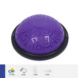 叁沃 波速球半圆平衡瑜伽球健身半球普拉训练器材 更多瑜伽球尺寸 粉色按摩款-瑜伽馆-加厚