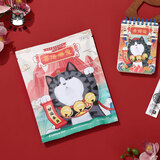 齐心（COMIX）吾皇万睡盲袋 文具盲盒套装 小孩初高中学生伴手礼 文具礼盒  【吾皇MBTI】盲袋