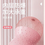 叁沃 花生瑜伽球儿童感统训练加厚防爆平衡婴儿颗粒大龙球宝宝早教 加厚防爆浮点款