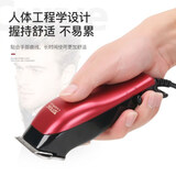 罗瑞德国插电带线理发器大功率电推剪家用电推子进口电源式剃头刀 黑色(3米带线)