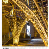 叁沃 露营满天星灯串彩灯灯串氛围灯彩 彩灯闪灯灯串满天星户外灯串太 暖色 [插电加密款]50米1000灯