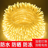 叁沃 露营满天星灯串彩灯灯串氛围灯彩 彩灯闪灯灯串满天星户外灯串太 暖色 [插电加密款]50米1000灯