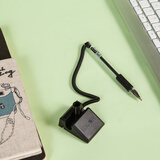 晨光(M&G)办公0.5mm黑色台笔柜台桌面专用可黏贴签字笔中性笔 AGPY3901 黑色台笔AGPY3901 10支