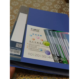 卡迪佳4本包邮优质弹性板面A4插页文件夹102030406080100页资料册 80页资料册