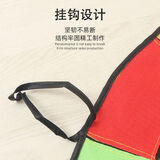 叁沃 投掷粘球靶儿童幼儿园玩具投掷球飞投掷靶粘粘球沙包镖盘飞镖靶 彩虹色投掷框1套+6个球