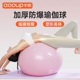 叁沃 瑜伽球健身球儿童感统训练儿童平衡球 半凸点按摩防爆球
