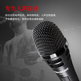 得胜（TAKSTAR）TA-60有线动圈麦克风 专业演出唱歌话筒 家庭ktv演唱K歌卡拉OK舞台录音会议主持麦克风 黑色