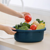 茶花塑料脸盆家用洗衣服 