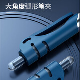 晨光(M&G)文具K35 按动中性笔学生0.5签字笔商务子弹头水笔医生处方笔高颜值办公用品 墨蓝 12支/盒