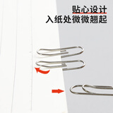 晨光(M&G)文具3#镀镍回形针 金属防锈曲别针 办公用品 100枚/盒ABS91696开学必备