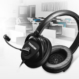 得胜（TAKSTAR）TS-450M头戴式耳机 语音聊天游戏电脑电竞K歌录音直播吃鸡网络电教专用 有线带麦