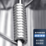 晨光(M&G)文具51mm银色圆形票夹 办公资料整理夹 财务票据夹 6个装ABS92643