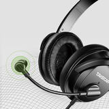 得胜（TAKSTAR）TS-450M头戴式耳机 语音聊天游戏电脑电竞K歌录音直播吃鸡网络电教专用 有线带麦