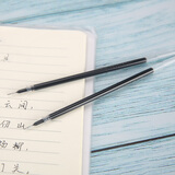 晨光(M&G)文具0.5mm黑色中性笔芯 全针管签字笔替芯 学生/办公通用水笔芯 20支/盒AGR640K0考研