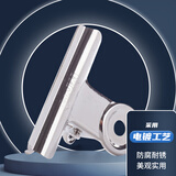 晨光(M&G)文具51mm银色圆形票夹 办公资料整理夹 财务票据夹 6个装ABS92643