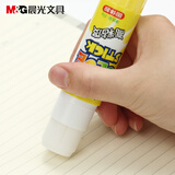 晨光(M&G)文具25g高粘度固体胶PVP学生手工固体黏胶快干耐用胶棒办公用品MG7104 12个装（送橡皮1块）