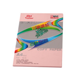 金旗舰（FLAGSHIP） 旗舰A4彩色复印纸80G打印纸儿童手工折纸彩纸 浅色淡色 100张/包