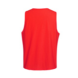 叁沃 成人儿童 篮球背心 对抗服春季足球训练背心网眼篮球分组马甲定制做印字号坎 红色