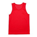 叁沃 成人儿童 篮球背心 对抗服春季足球训练背心网眼篮球分组马甲定制做印字号坎 红色