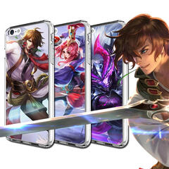 逸美达 王者荣耀手机套保护硅胶彩绘壳 适用于