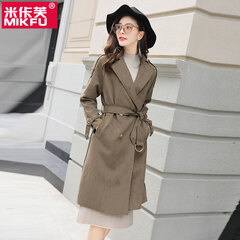 柒米QIMI 针织衫女披肩中袖春秋新款2017韩版