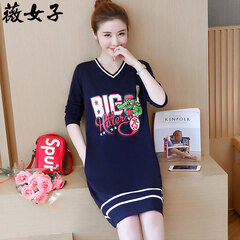 薇女子 200斤特大码女装秋装新款胖人女装显瘦