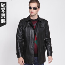 建青保罗 2014秋冬男装新款风衣 男士商务休闲