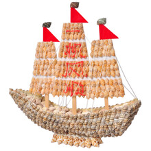 恋美 贝壳海螺摆件 贝壳摆件 手工制作精品 办公