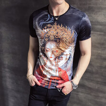 C2潮朝（C2 CHAO CHAO） 短袖 男士T恤  B333 T310 