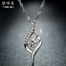 復(fù)古玫瑰花項鏈