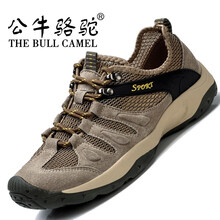 公牛駱駝（THE BULL CAMEL）男士卡其鏤空透氣款 40