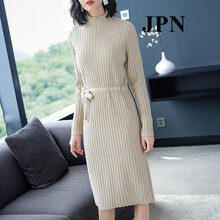 JPN 純色  連衣裙