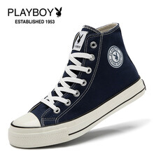 花花公子（PLAYBOY ESTABLISHED 1953）男士藍(lán)色(高幫)506D 41
