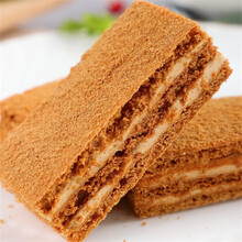 提拉米苏蛋糕代餐俄小淼牌蜂蜜巧克力味方块甜点网红零食情人节礼物