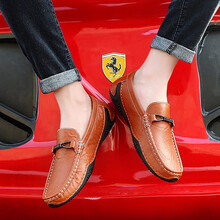 黑尾鹿男士3001紅棕 41