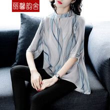 麗馨韻舍 純色 中國結(jié)，圓環(huán)，卷袖，毛領(lǐng) 連衣裙