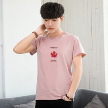 梵得西（FANDEXI） 短袖 男士T恤 粉紅色 