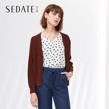 水云間（SEDATE）  長袖 女 短外套 拼接，開衩，貼布