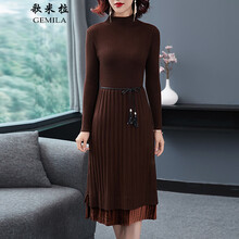 純色長袖毛衣，微胖女生的福音